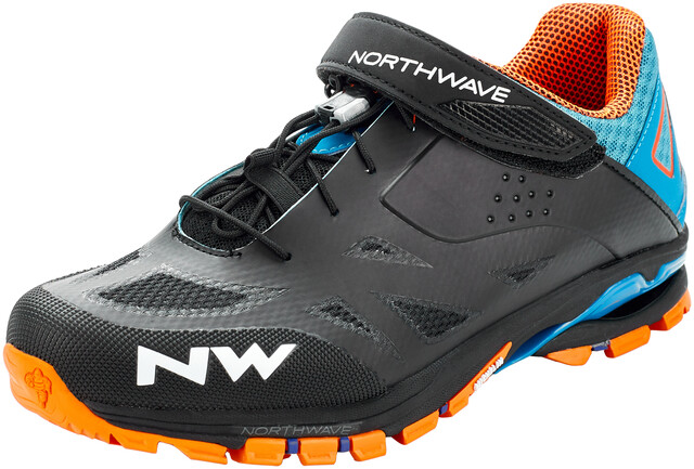 Northwave Spider 2 MTB Trekking Fahrrad Schuhe schwarz//blau//orange 2021