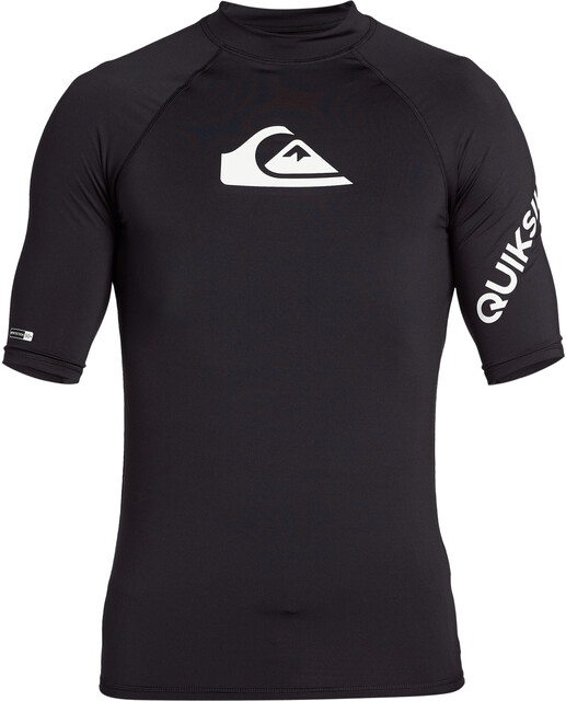 Wassersport Shirt Lycra QUIKSILVER ALL TIME SS Lycra 2020 black T-shirt