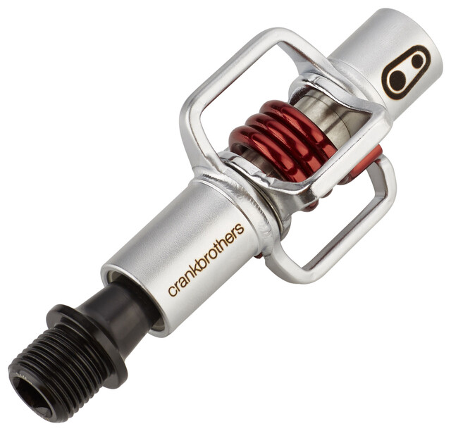 Crank Brothers Egg Beater 1 Mountain Bicycle Pedals-Silver//Red-MTB-New