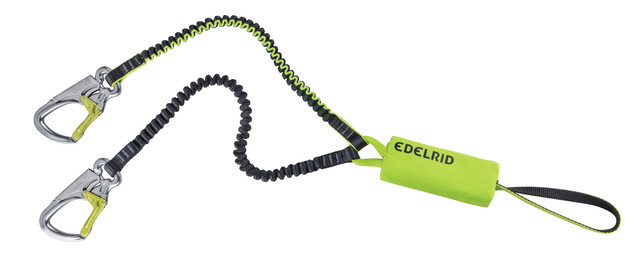 Triton Karabiner mit Handballensicherung EDELRID Klettersteigset Cable Kit Lite VI 