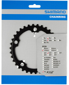 Noir Shimano FC-3550 Chainring 50T-F