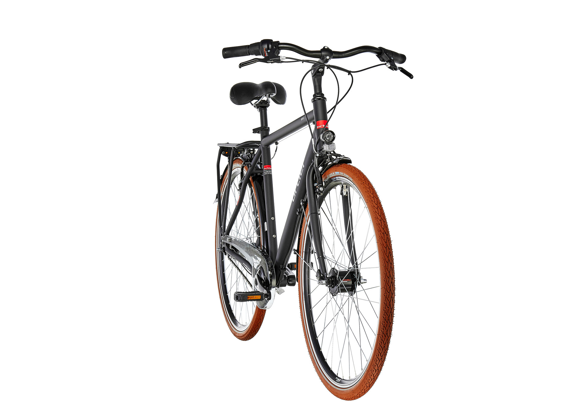 nouveau acier bicyclette guidon en argent mat Ville ou semi Hi Rise vélo