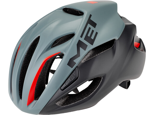 MET Rivale Casco, gray/black/ mejores cascos por menos de 150 euros