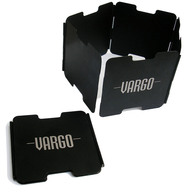 Vargo Aluminium Windschutz schwarz