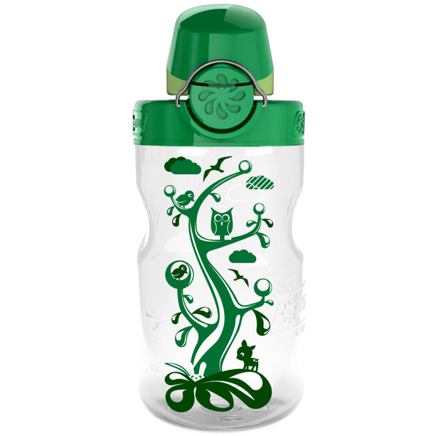 Nalgene Everyday OTF Trinkflasche 350ml Kinder transparent/grün