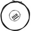 Shimano MTB Optislick Set cavo del cambio 2000mm, nero
