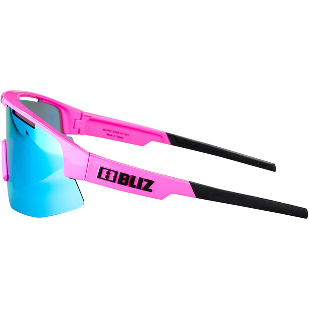 Bliz Matrix M12 Glasses shiny pink/brown with blue multi