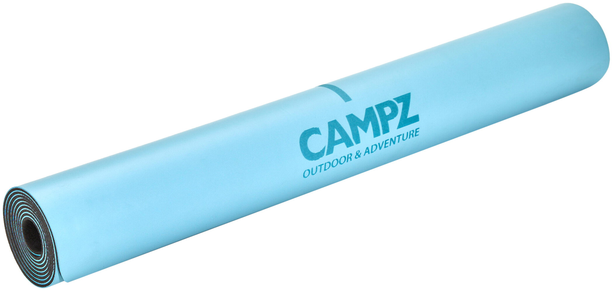 CAMPZ PU Position Line Yoga Matte M blau