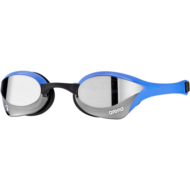 arena Cobra Ultra Swipe Mirror Goggles, zilver/blauw