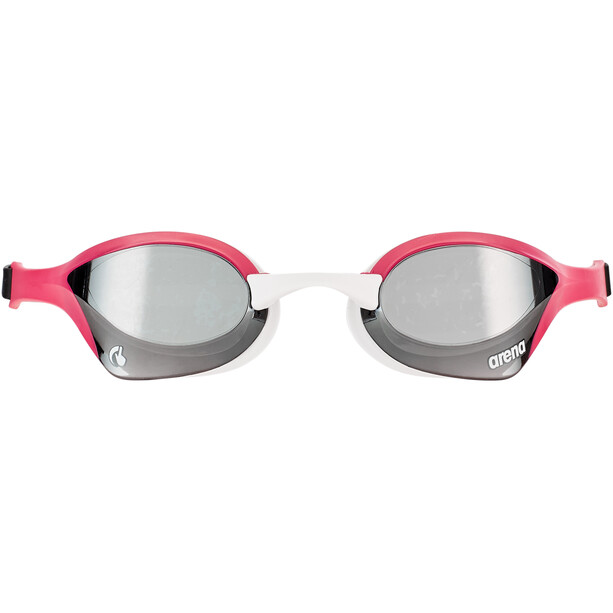 arena Cobra Ultra Swipe Mirror Okulary pływackie, srebrny/różowy