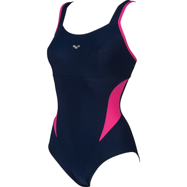 arena Makimurax One Piece Swimsuit Low C Cup Women navy/rose violet