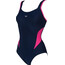 arena Makimurax One Piece Swimsuit Low C Cup Women navy/rose violet