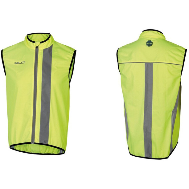 XLC JE-R01 high-visibility vest, geel/zilver