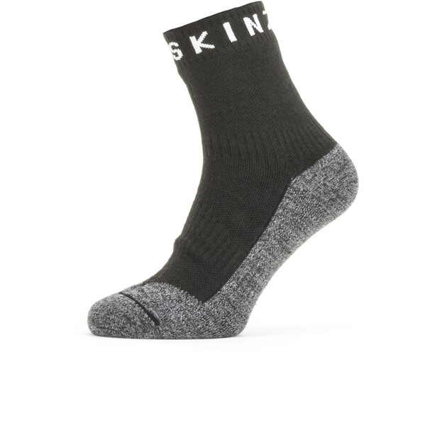 Sealskinz Waterproof Warm Weather Soft Touch Socken Knöchelhoch schwarz/grau