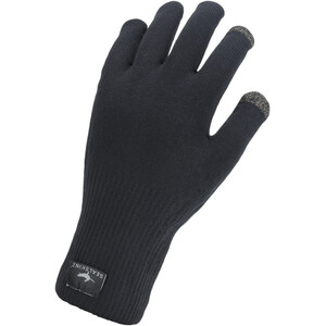 Sealskinz Waterproof All Weather Ultra Grip Stickade handskar svart svart