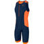 Zone3 Aquaflo Plus Trisuit Men french/navy/grey/neon orange