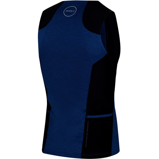 Zone3 Performance Culture Koszulka triathlonowa Mężczyźni, niebieski/czarny