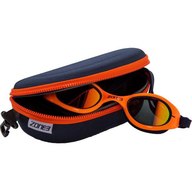 Zone3 Attack Svømmebriller, blå/orange