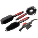 Red Cycling Products Bike Cleaning Brush Set