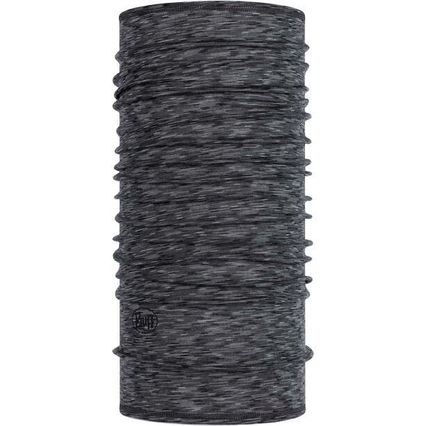 Buff Lightweight Merino Wool Neck Tube graphite multi stripes