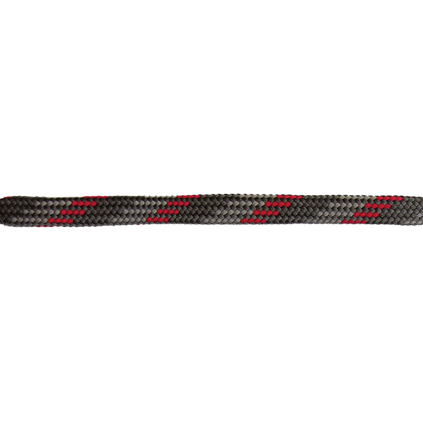 Barth Schuhbandl Cordón Medio Redondo 180cm, gris/rojo