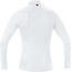 GOREWEAR Base Layer T-shirt manches longues Thermique avec Col roulé Homme, blanc