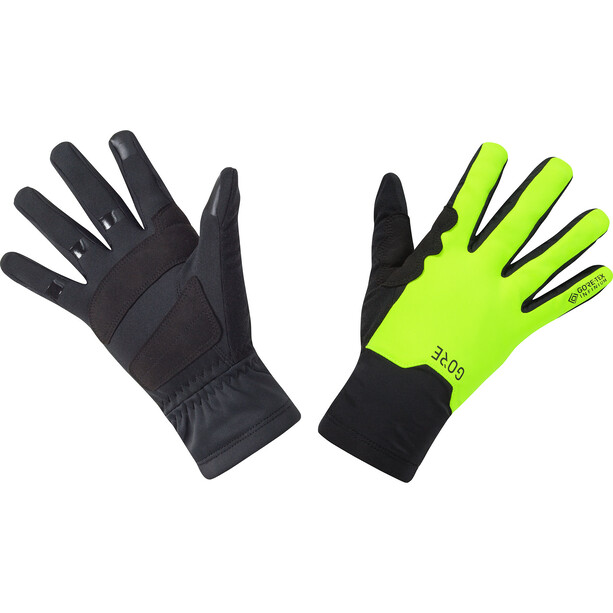 GOREWEAR M Gore-Tex Infinium Mid Gloves black/neon yellow