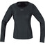 GOREWEAR M Gore Windstopper Base Layer Long Sleeve Shirt Women black