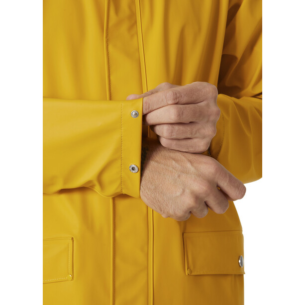 Helly Hansen Moss Abrigo Impermeable Hombre, amarillo