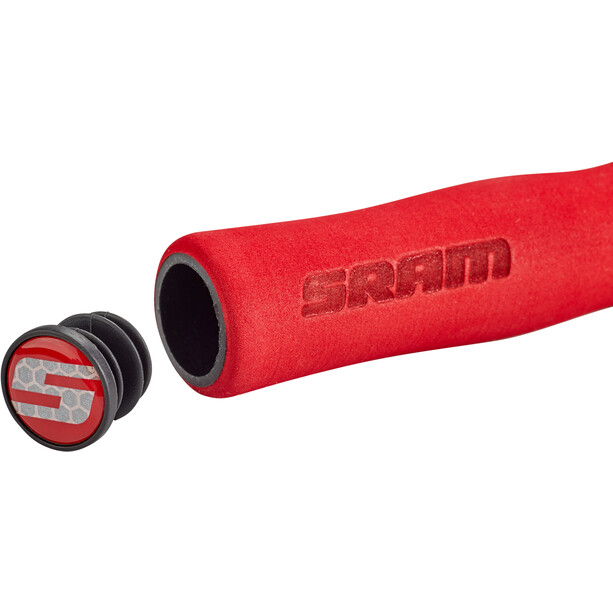 SRAM Contour Lockring Grips red/black