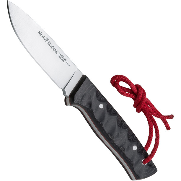 Muela Kodiak Messer schwarz/silber