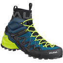 SALEWA Wildfire Edge GTX Mid-Cut Schuhe Herren blau/gelb