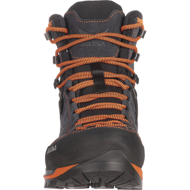 SALEWA MTN Trainer Mid GTX Shoes Men asphalt/fluo orange