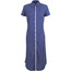 super.natural Waterfront Piquet Sukienka Kobiety, niebieski/biały