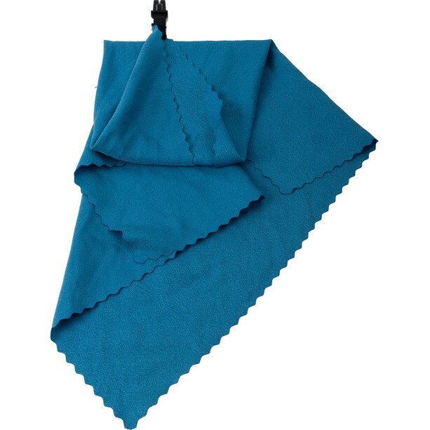 Basic Nature Mini Handdoek, blauw