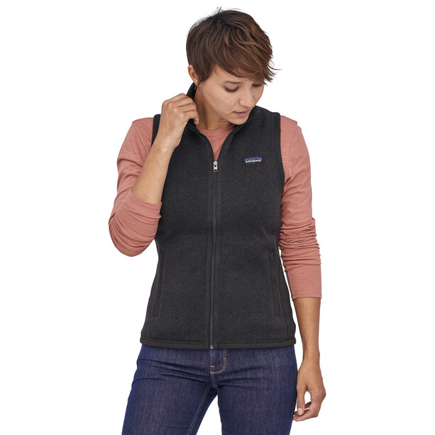 Patagonia Better Sweater Gilet Donna, nero