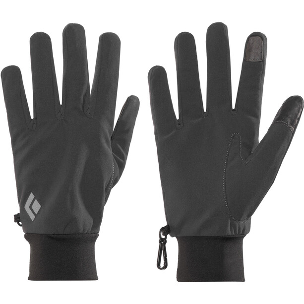 Black Diamond Lightweight Softshell Gloves grå