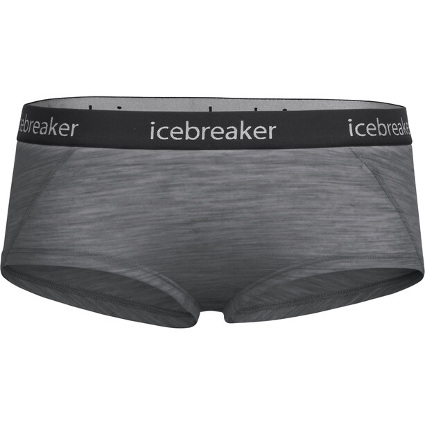Icebreaker Sprite Hot Pants Women gritstone heather
