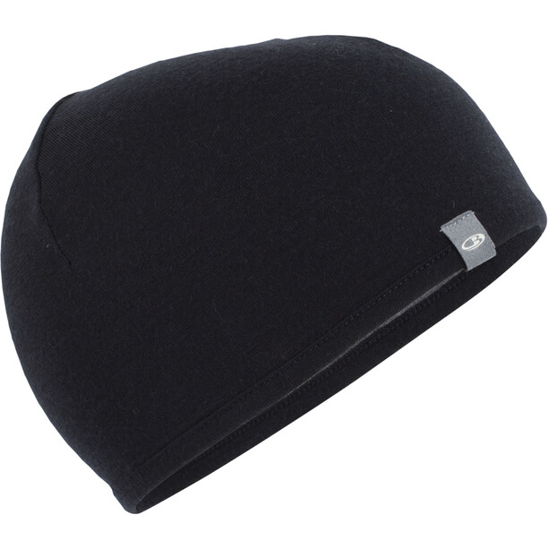 Icebreaker Pocket Hat black/gritstone heather