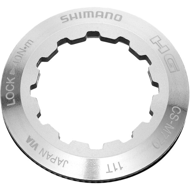 Shimano CS-M770 Kassetten Verschlussring mit Distanzscheibe