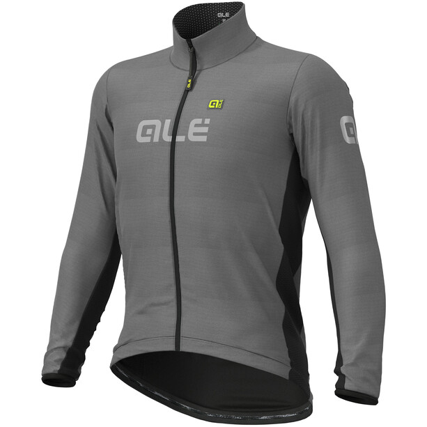 Alé Cycling Guscio Black Reflective Jacke Herren grau/schwarz