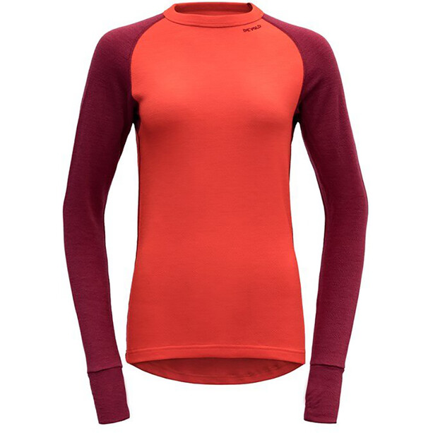 Devold Expedition Shirt Dames, rood
