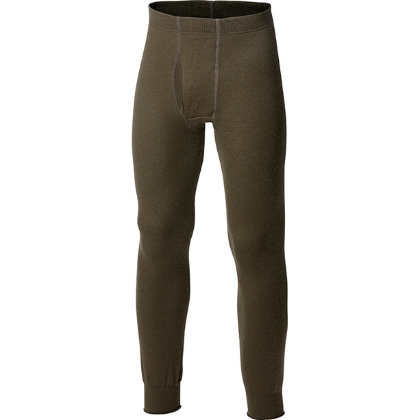Woolpower 200 Long Johns with Fly Men pine green