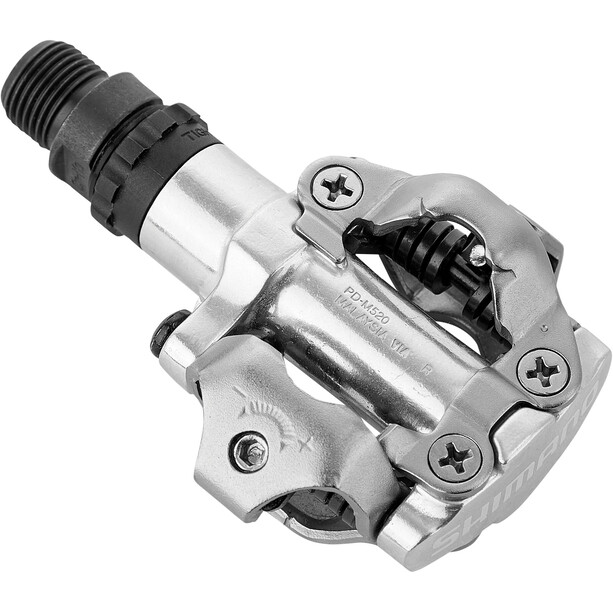 Shimano PD-M520 Pedale SPD silber