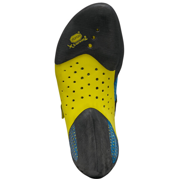Scarpa Furia Air Climbing Shoes Men baltic blue/yellow