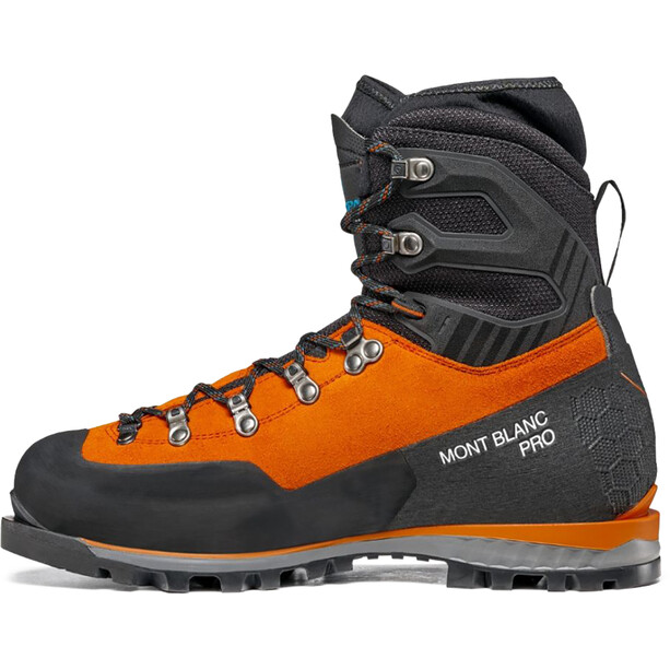 Scarpa Mont Blanc Pro GTX Botas Hombre, negro/naranja