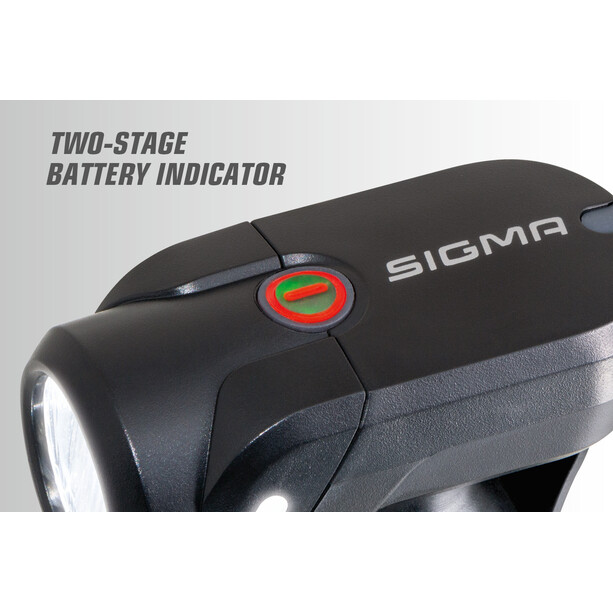 SIGMA SPORT Aura 35 Framlampa med USB-batteri