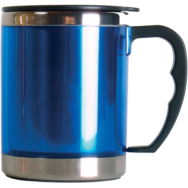 Basic Nature Stainless Steel Thermal Cup 420ml, azul