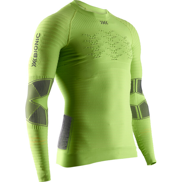 X-Bionic Effektor 4.0 Koszulka do biegania z długim rękawem Mężczyźni, zielony