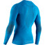 X-Bionic Energizer 4.0 Camiseta Manga Larga Cuello Redondo Hombre, azul